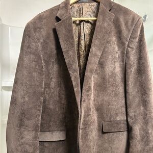 Ralph Lauren suede brown blazer